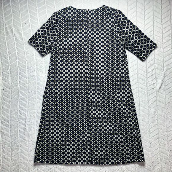 Tyler Boe Shift Dress Seamless Chain Pattern Sz S - Picture 2 of 6